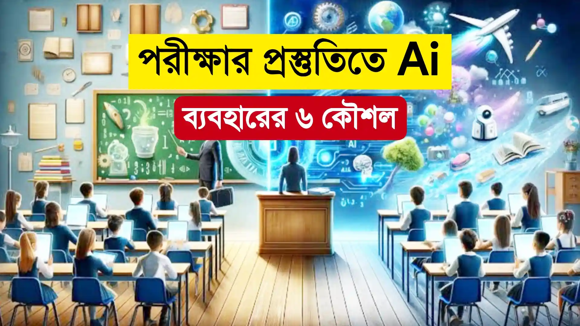 পরীক্ষার প্রস্তুতিতে Ai ব্যবহারের ৬ কৌশল