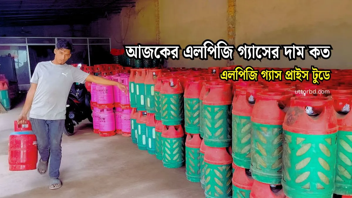 আজকের এলপিজি গ্যাসের দাম কত ২০২৫।